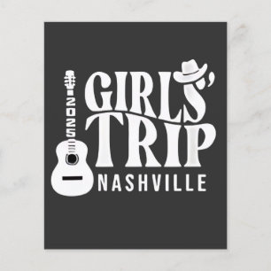 Girls Trip Nashville 2025 Urlaub Sommer Flyer