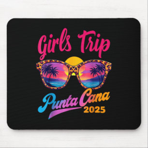 Girls Trip Punta Cana 2025 Matching Sommerurlaub Mousepad