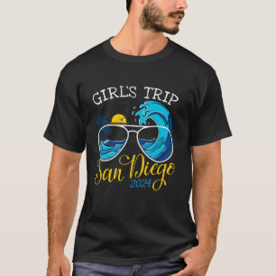 Girls Trip San Diego 2024 Frauen Wochenende Geburt T-Shirt