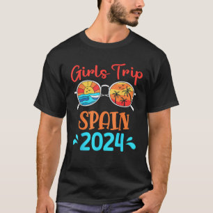 Girls Trip Spanien 2024 Sommerurlaub Beach Matchi T-Shirt