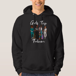 Girls Trip Tulum für Melanin Afro Black Vacation W Hoodie