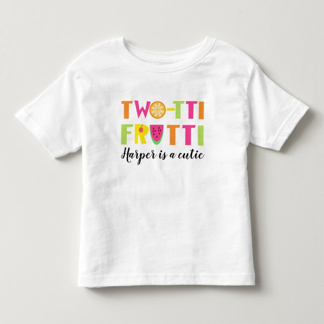 Girls Two-tii Frutti T - Shirt (Vorderseite)