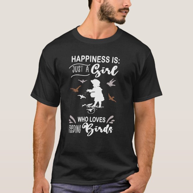 Girls Vogelbeobachtung Vogelbeobachter Bird Meme T-Shirt (Vorderseite)