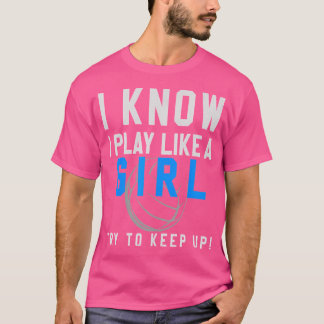 Girls Volleyball Girls Volleyball T-Shirt