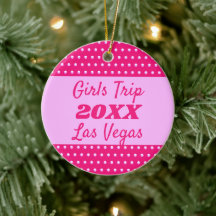 Girls Weekend Niedlich Pink Polka Dot Best Friend