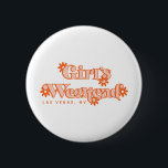 Girls Weekend Retro Junggeselinnen-Abschied Brie Button<br><div class="desc">Beginnen Sie das Party Wochenende mit diesem lustigen und retro Girls Weekend Button, der perfekt für Bachelorette und Geburtstagspartys geeignet ist! Freuen Sie sich auf die inspirierten Orangenblüten der 70er Jahre und den modernen, inspirierten Schriftart. Mit der oben stehenden Personalisierungsoption können Sie sich ganz einfach an Ihre Stadt und Ihren...</div>