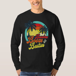 Girls Weekend Trip Florida 2022 Strände Booze & Be T-Shirt