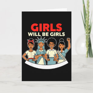 Girls Will Girls Frauen Geschichte Feminismus Hist Karte