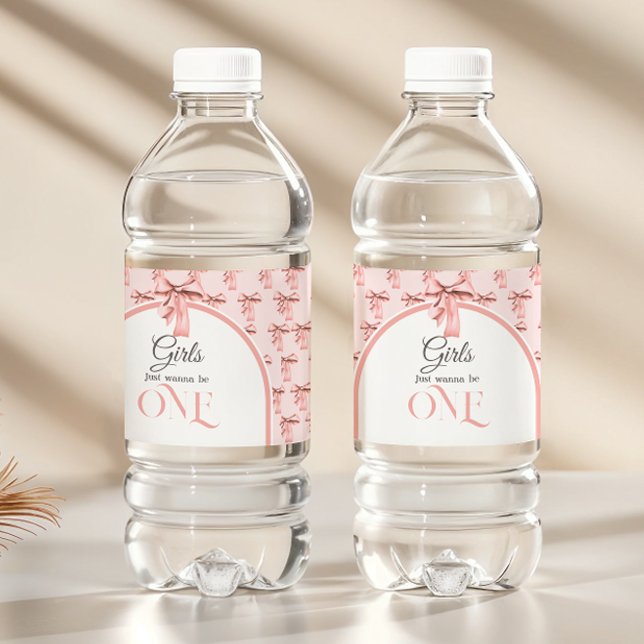 Girls wollen einfach nur ein rosa Bow sein erster  (Von Creator hochgeladen)