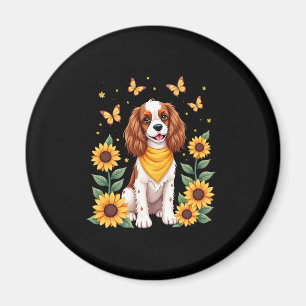 Girls Women Mama Cavalier King Charles Spaniel Dog Magnet
