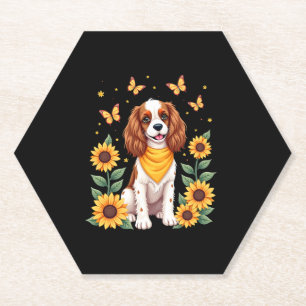 Girls Women Mama Cavalier King Charles Spaniel Dog Untersetzer