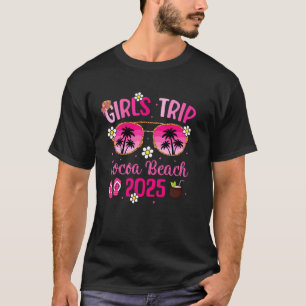 Girlu2019s Reise Cocoa Beach 2025 beste Freundinne T-Shirt