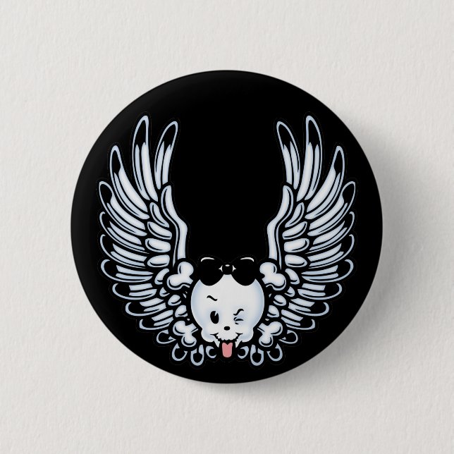 Girlwing Button (Vorderseite)