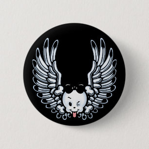 Girlwing Button