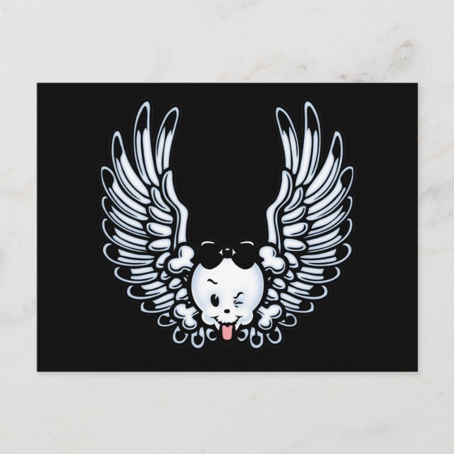 Girlwing Postkarte (Vorderseite)