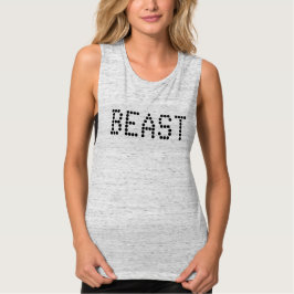 Girly BEAST Bella Flown Muscle Tanks