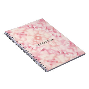 Girly Blush Pink Gefärbte Krawatte Notizblock