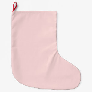 Girly Blush Pink Großer Weihnachtsstrumpf