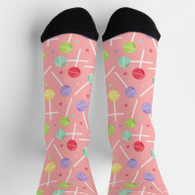 Girly Candy Lollipops Gemustert Decora Kei