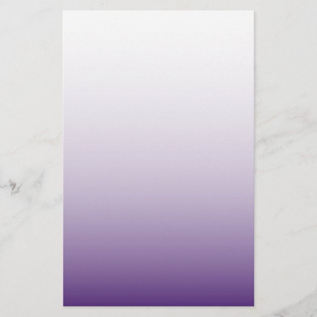 Girly Chic minimalist ombre lilavene lila Briefpapier (Vorderseite)