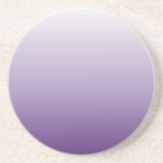 Girly Chic minimalist ombre lilavene lila Sandstein Untersetzer (Vorne)