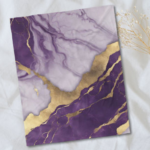 Girly Chic Minimalistisch skandinavischer Lila Mar Fleecedecke