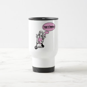 Girly Cue Reisebecher