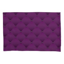 Girly Deep Lila Imitate gequiltet Diamond Muster