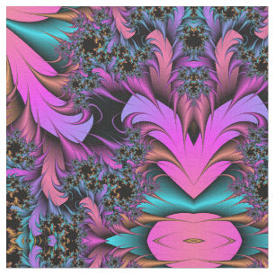 Girly Feathers Fabric Stoff