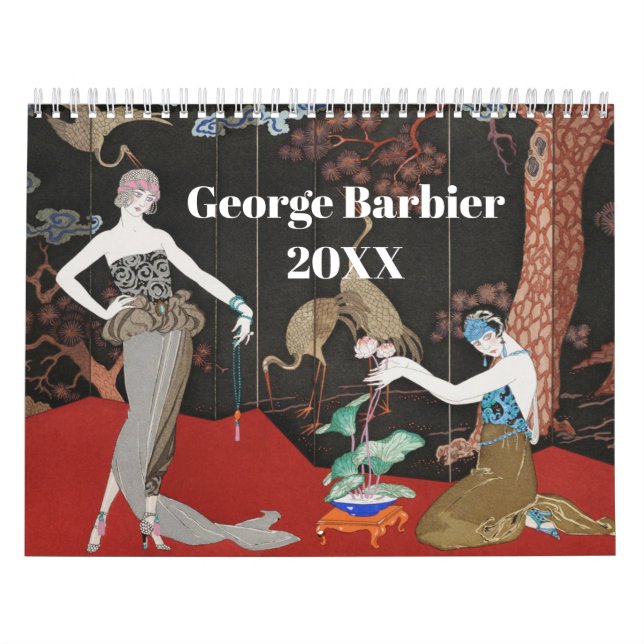 Girly France Paris Fashion Illustration Kalender (Titelbild)