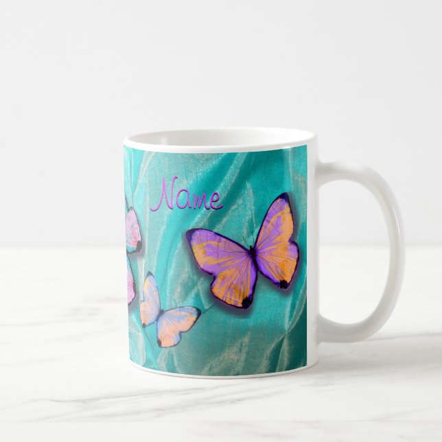 Girly Geschenk! Schmetterlings-Tasse, addieren Tasse (Rechts)