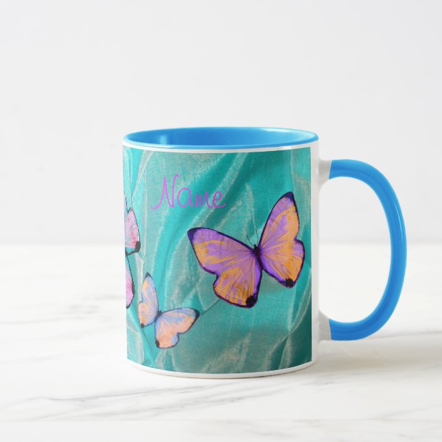 Girly Geschenk! Schmetterlings-Tasse, addieren Tasse (Rechts)