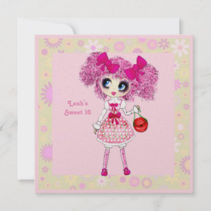 Girly Gifts Harajuku Girl Style Einladung