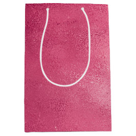 Girly Glam Chic Pink Brautparty Mittlere Geschenktüte