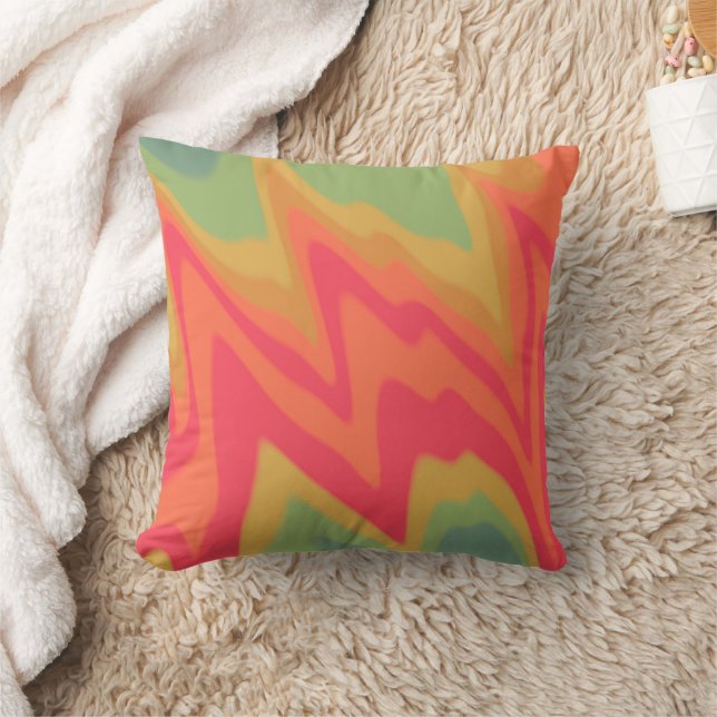 Girly Glam Modern Rainbow Kissen (Decke)
