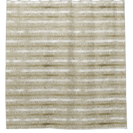 Girly Glitzy Glitzer Glam Golfer Duschvorhang