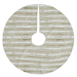 Girly Glitzy Glitzer Glam Golfer Polyester Weihnachtsbaumdecke