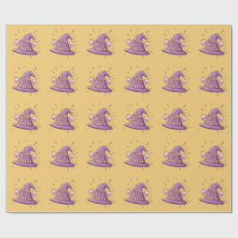 Girly Halloween - Zauberkunst Weg zu den Süßigkeit Geschenkpapier