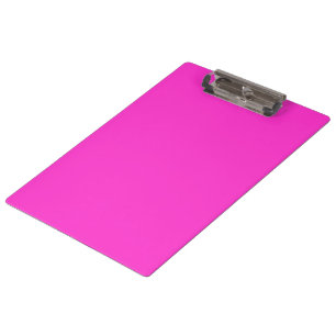 Girly Hot Pink Farbe Hintergrund Anpassen Sie es! Klemmbrett
