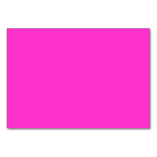 Girly Hot Pink Farbe Hintergrund Anpassen Sie es! Tischnummer