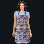 Girly Iridescent Roses and Glitter Drips Apron Schürze<br><div class="desc">Girly Rainbow Flowers & Glitter Drips Apron with Custom Name Add sparkle to your kitchen with this adorable girly rainbow flowers and glitter drips apron! Featuring vibrant rainbow florals paired with playful glitter-style paint drips, this apron brings a fun, cheerful vibe to cooking, baking, crafting, or grilling. Personalize it with...</div>