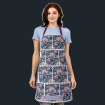 Girly Iridescent Roses and Glitter Drips Apron Schürze<br><div class="desc">Girly Rainbow Flowers & Glitter Drips Apron with Custom Name Add sparkle to your kitchen with this adorable girly rainbow flowers and glitter drips apron! Featuring vibrant rainbow florals paired with playful glitter-style paint drips, this apron brings a fun, cheerful vibe to cooking, baking, crafting, or grilling. Personalize it with...</div>