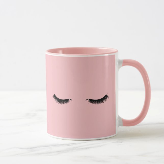 Girly Lashes Tasse (Rechts)