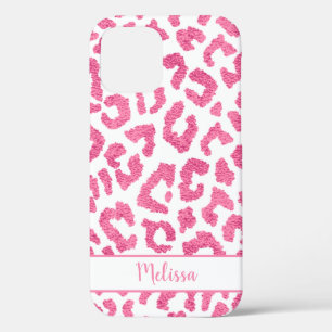 Girly Leopard Animal Print Muster Personalisiert Case-Mate iPhone Hülle