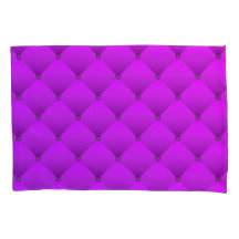 Girly Lila Imitate Quilted Square Muster