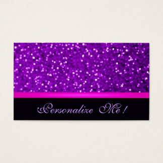 Girly Lila Modern Sparkle Rosa Glitzer Elegante