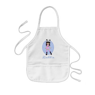 Girly Mädchendebbie-Gewohnheits-Schürze Kinderschürze