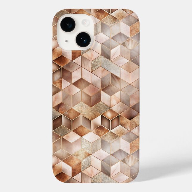 Girly Modern Phone Case-Mate iPhone 14 Hülle (Rückseite)