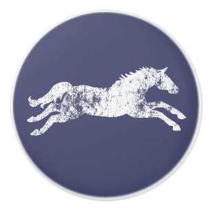 Girly Multicolor Classic Pferde Keramikknauf