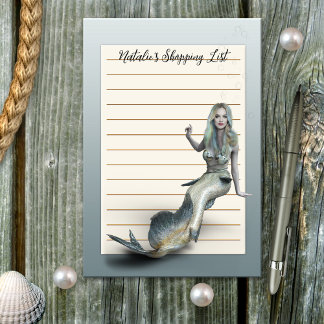 Girly Niedlich Mermaid Post-it Klebezettel